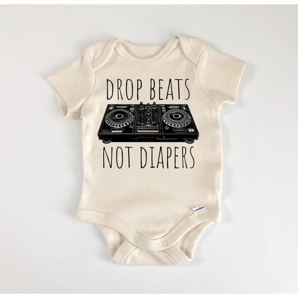 Dj Disc Jockey - Baby Boy Girl Clothes Infant Bodysuit Funny Cute Newborn