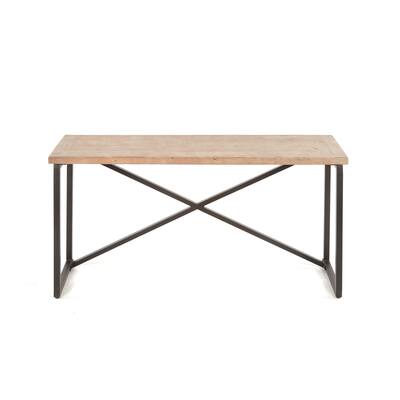 Landon Console Table in Medium Grey