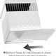 preview thumbnail 4 of 3, Quilted Mirror 6-piece Bath Accessory Set