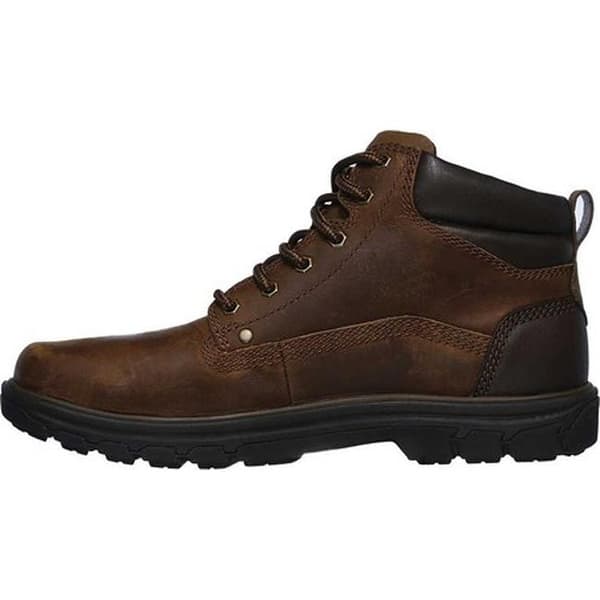 Shop Skechers Mens Relaxed Fit Segment Garnet Boot Dark