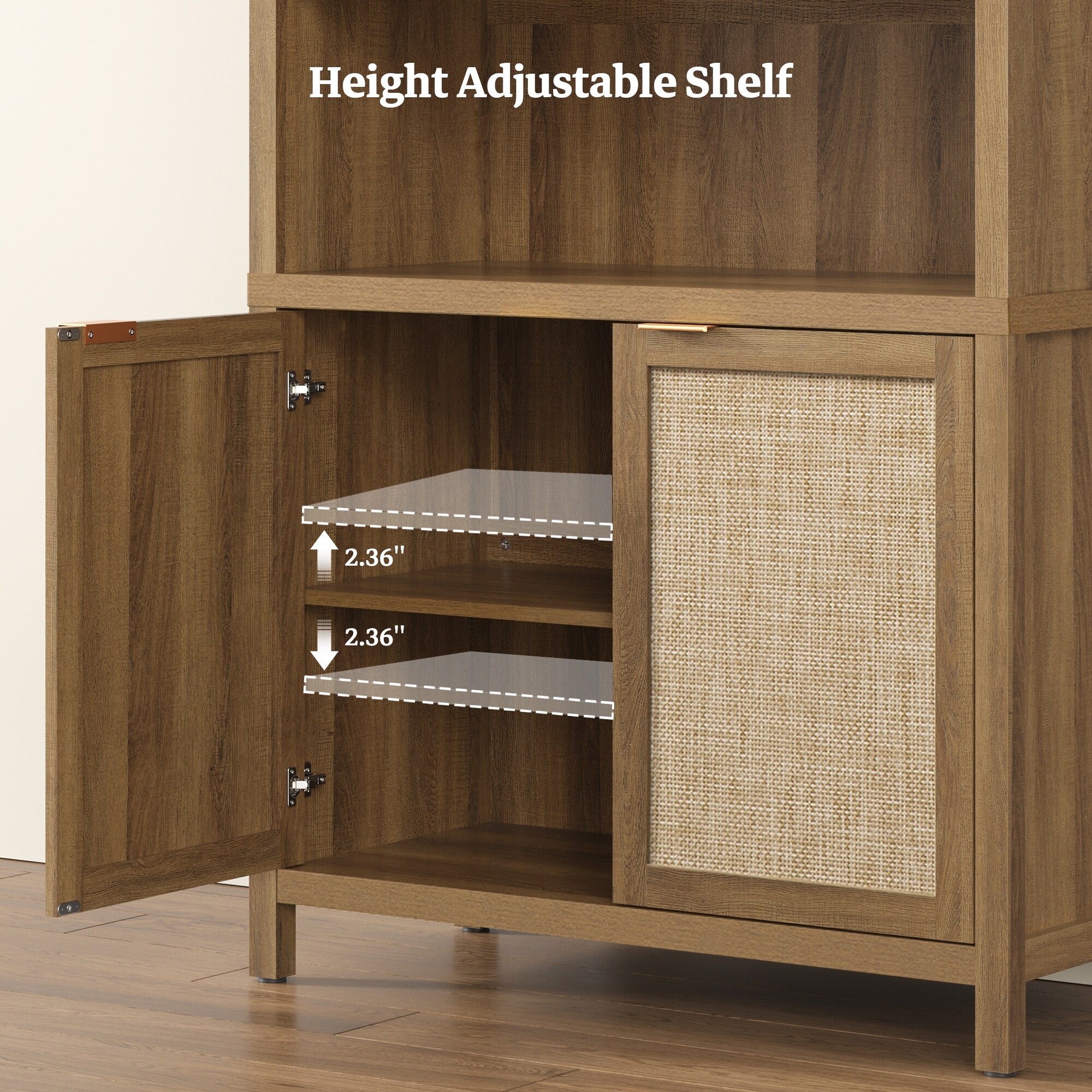 Ingenious Arc - Topped Multifunctional Storage Bookcase Ingenious Arc - Topped Multifunctional Storage Bookcase