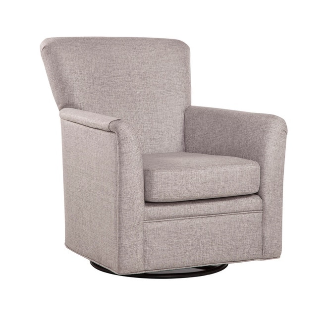 Grafton Home Cari 360 Swivel Rocker Chair - London Fog Grey