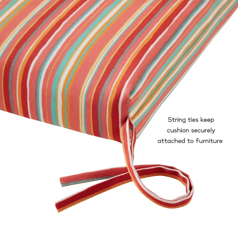 Greendale Home Fashions Outdoor High Back Chair Pad
