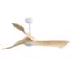 Option White with Burlywood Blades