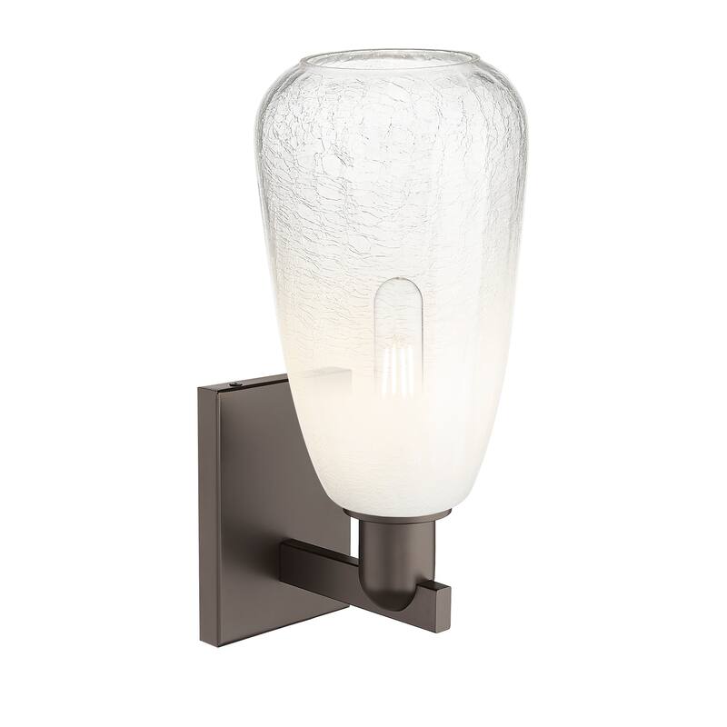 Innovations Lighting Downtown Urban - Brookhaven Almond - 1 Light 6" Wall-mounted Sconce