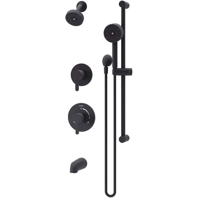 Symmons 339615TRM Solarity Pressure Balanced Shower System with Single