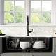 preview thumbnail 24 of 65, Karran Farmhouse/Apron-Front Quartz Single Bowl Kitchen Sink Kit