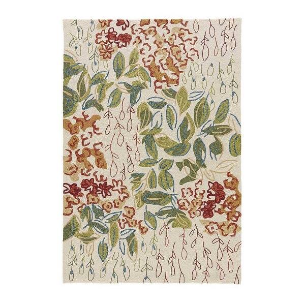 Shop Mariager Indoor Outdoor Floral Multicolor Area Rug Overstock 8184172