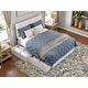 preview thumbnail 3 of 13, AFI Canyon Full Wood Platform Bed with Footboard & 2 Storage Drawers in White