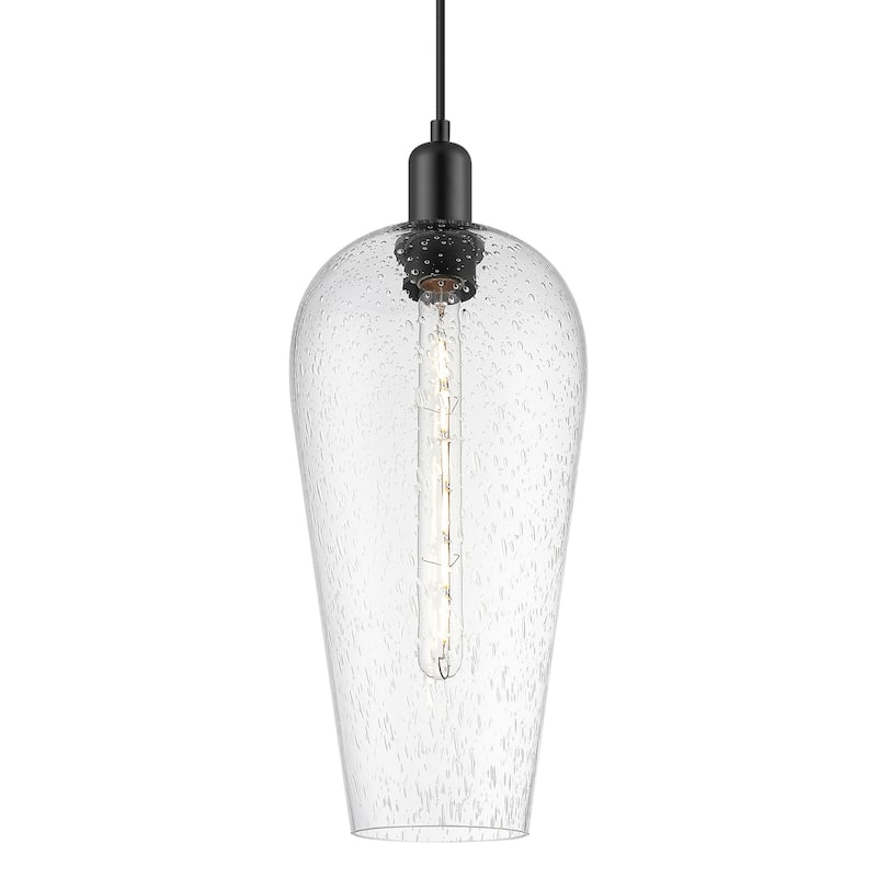Innovations Lighting 716-1P-G456-8SDY Chelsea 8" Wide Cord Hung Mini - Matte Black