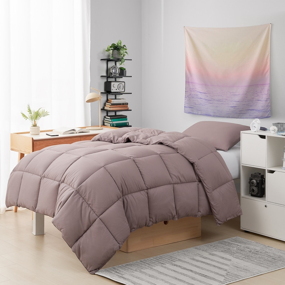 Byourbed Me Sooo Comfy Twin XL Comforter - Oversized, Purple Reign Coral Fleece, Ultra Plush & Cozy - View #12