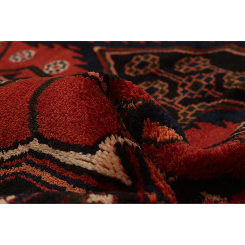 ECARPETGALLERY Hand-knotted Anadol Red Wool Rug - 4'11 x 7'0