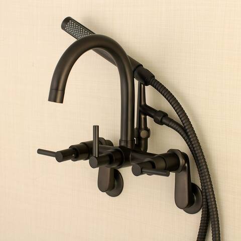 Concord 7-Inch Adjustable Wall Mount Tub Faucet