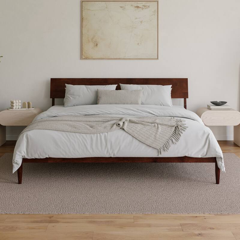 Bradford Platform Bed with Adjustable Headboard