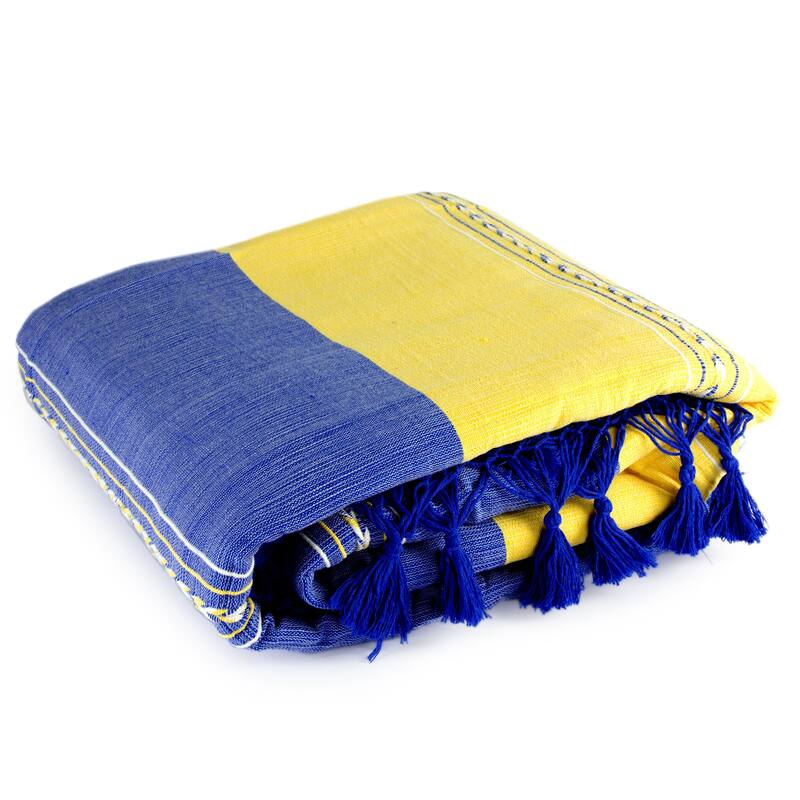 Zapotec Cotton Oaxaca Morn Bedspread (King)