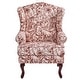 preview thumbnail 6 of 21, 31" W Modern Upholstered Linen Wing Back Accent Chair with Rolled Arm