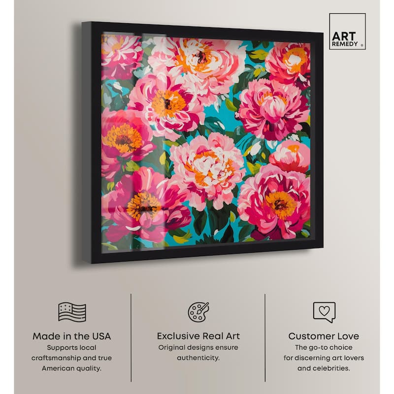 Maximalist Bloom Shadowbox by Art Remedy