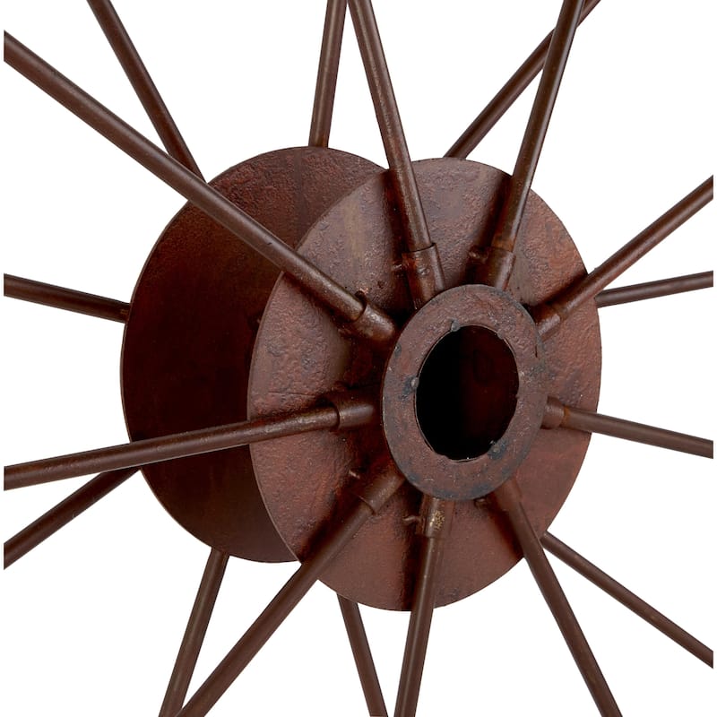 Metal Garden Sculpture - Red - Roche River Decor