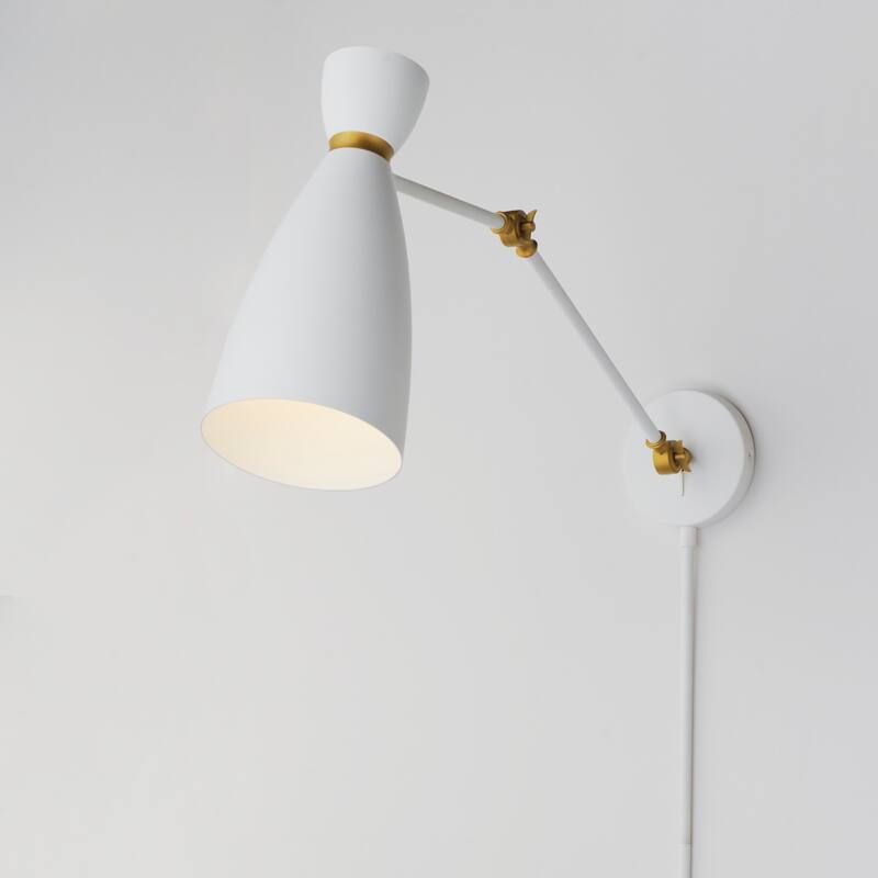 Maxim 11300 Carillon 15" Tall Plug-In Wall Sconce