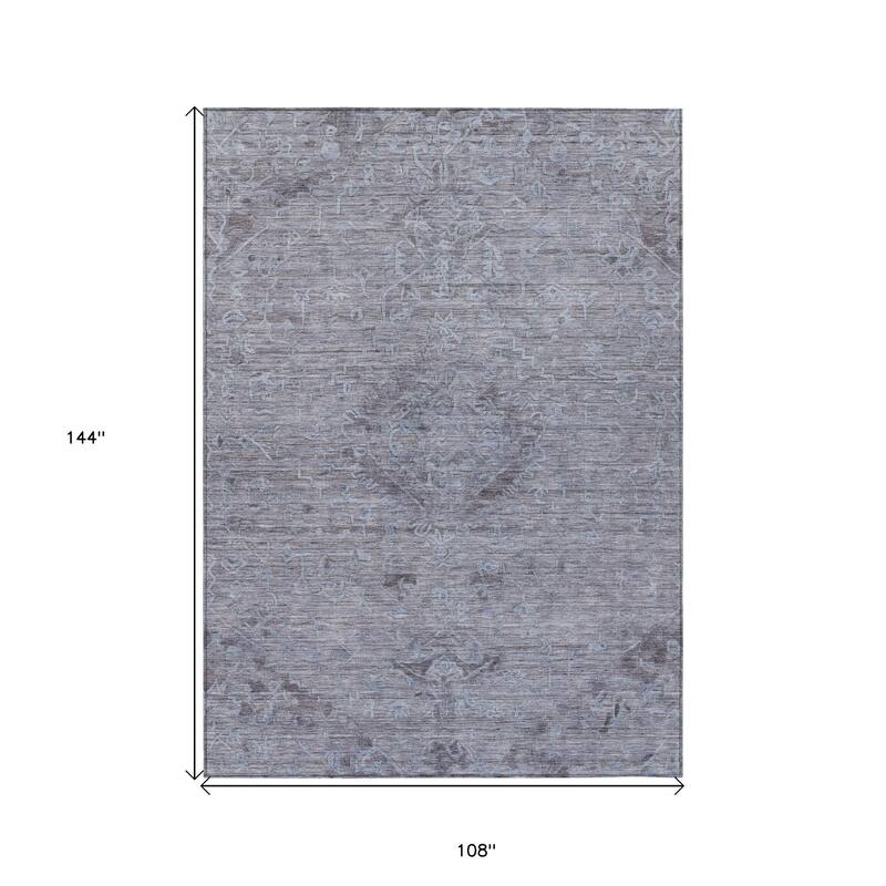 HomeRoots Floral Traditional Rectangle Outdoor Rug