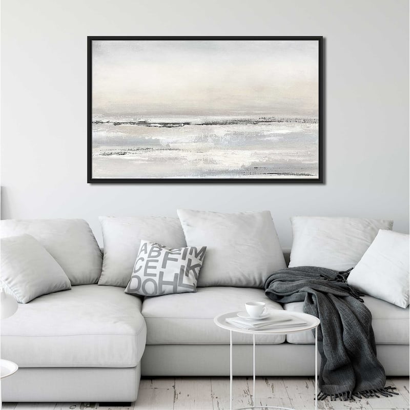 "Distant Fog" Print on Floating Canvas