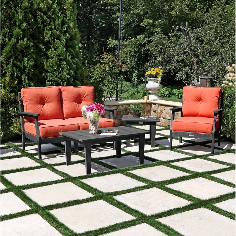 HIGHWOOD Lehigh 4-Piece Deep Seating Set