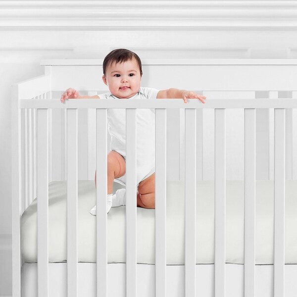Off white cheap crib sheet