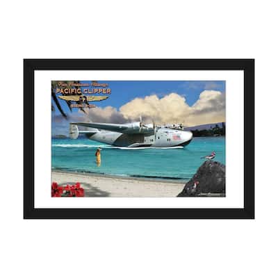 iCanvas "Pan Am Clipper" by Larry Grossman