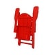 preview thumbnail 27 of 98, POLYTRENDS Laguna Folding Poly Eco-Friendly All Weather Outdoor Adirondack Chair