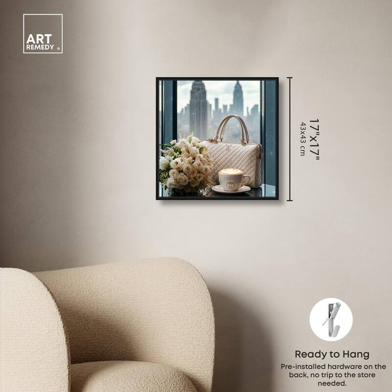 Glam by the Window New York Canvas by Art Remedy