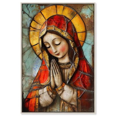 Ancient Supplication Canvas by Art Remedy