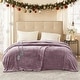 preview thumbnail 16 of 91, Beautyrest Heated Plush Secure Comfort Blanket Full - Lavender
