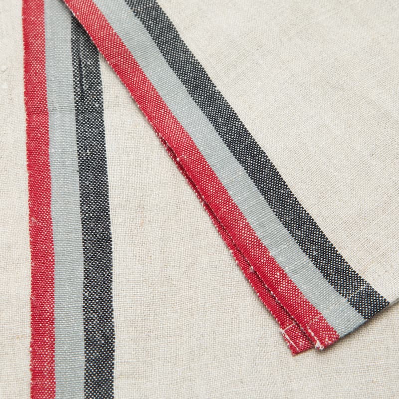 Caravan Normandy White Tea Towels - Set of 2 - 20 x 30"