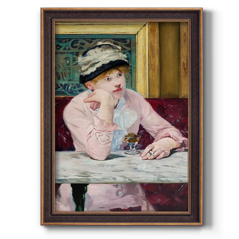Plum Brandy Premium Framed Canvas- Ready to Hang - 24X36 - Bronze