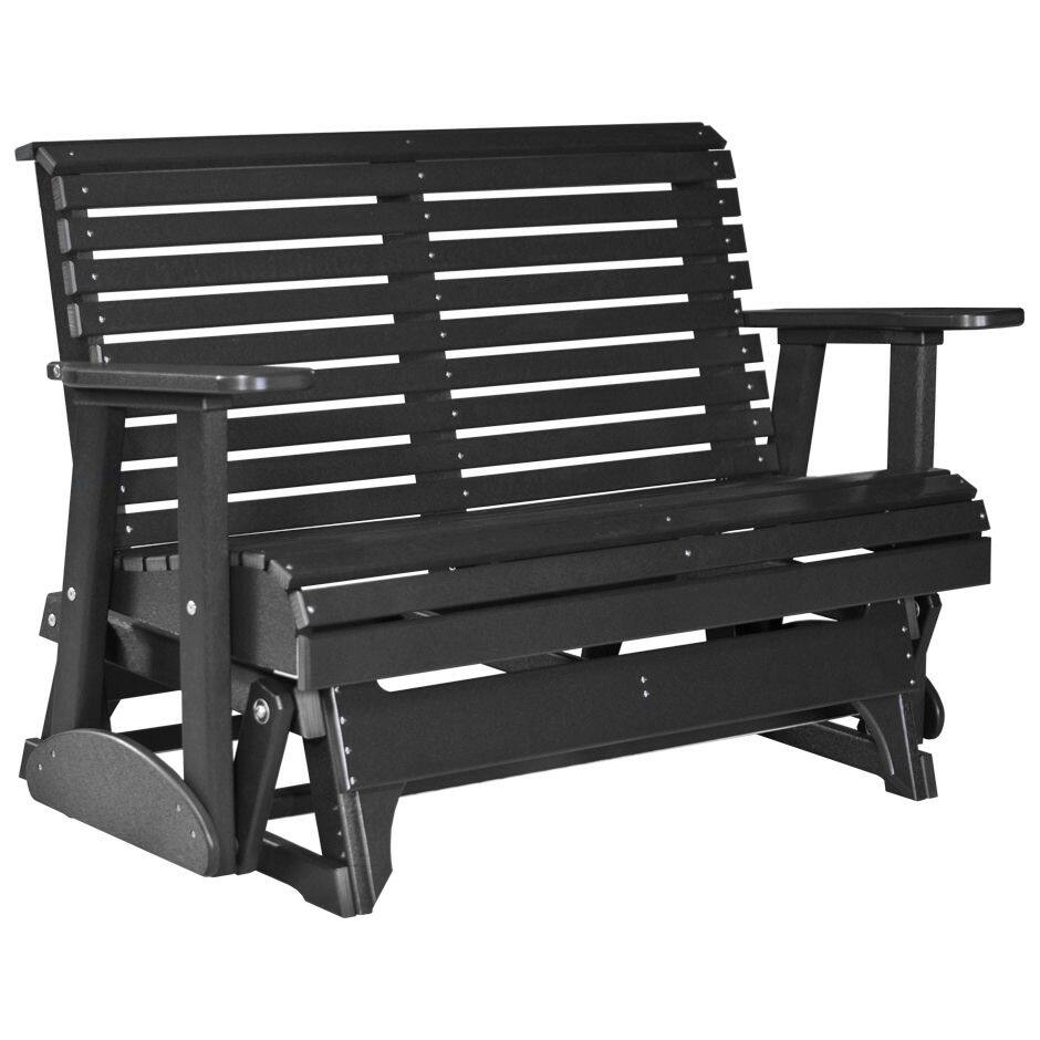 Poly Lumber Plain Rollback Patio Glider