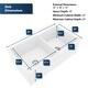 preview thumbnail 18 of 19, Karran 33" Double Bowl Panel Front Farmhouse Fireclay Kitchen Sink with Reversible Apron Front