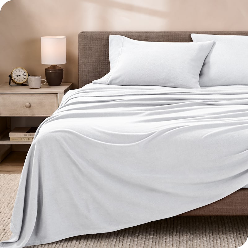 Bare Home Polar Fleece Deep Pocket Sheet Set