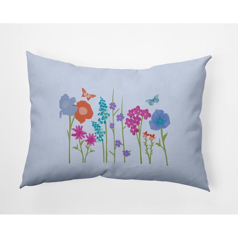 Little Garden Decorative Throw Pillow - 14" x 20" - Peri