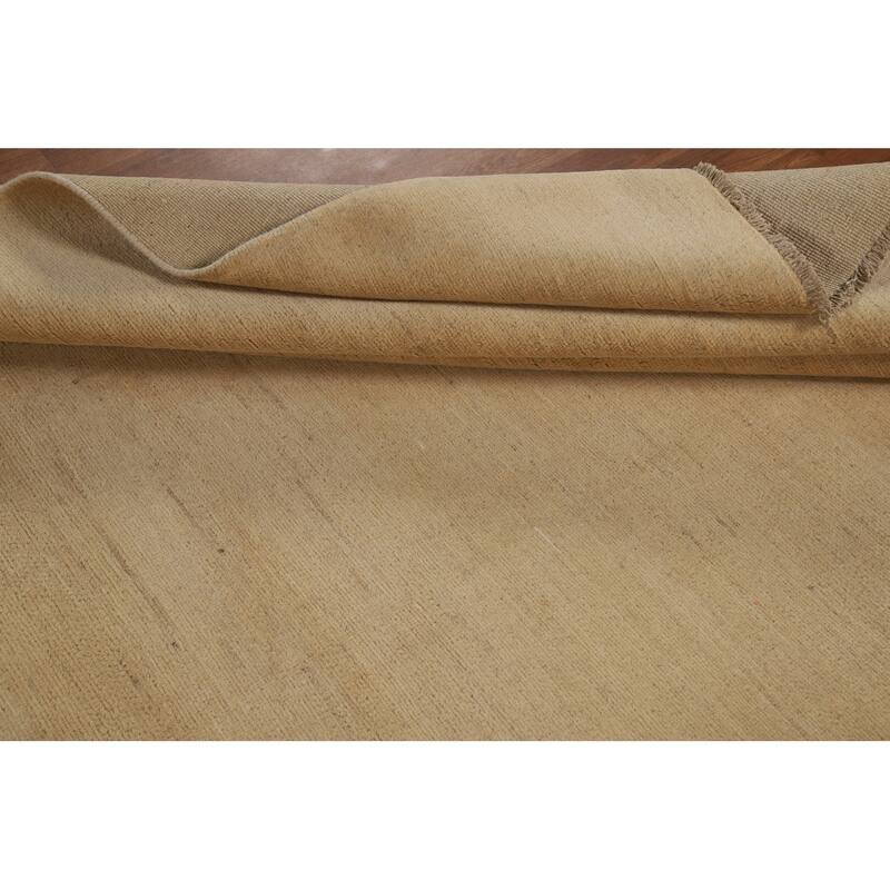 Gabbeh Modern Area Rug Hand-Knotted Wool Carpet - 6'2"x 9'8"