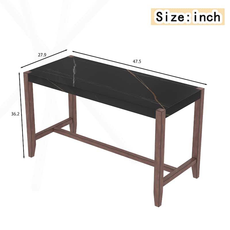 Versatile Counter Height Table for Various Spaces with Modern Design