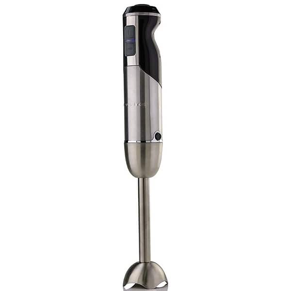  Cuisinart Hand Blender, Smart Stick 2-Speed Hand Blender-  Powerful & Easy to Use Stick Immersion Blender-for-Shakes, Smoothies,  Puree, Baby Food, Soups & Sauces, Stainless Steel, CSB-175P1,White