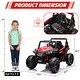 preview thumbnail 5 of 26, 12V Kids Ride On Utv Truck Car w/Parent Remote Control