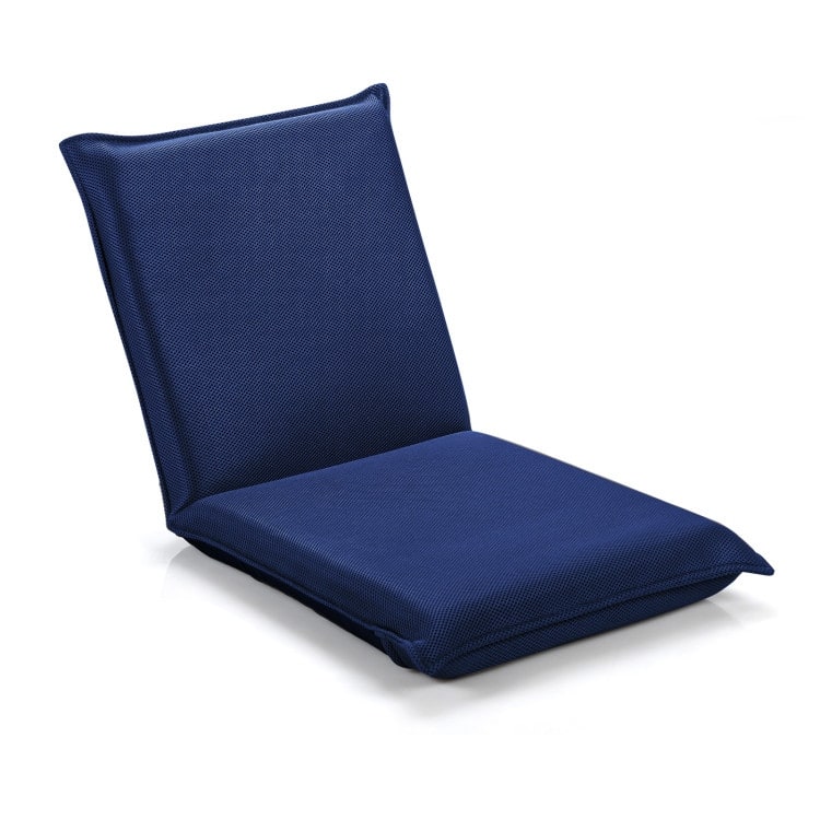 6-Position Lazy Man Sofa Chair with Soft Cushion for Relaxation - 39.5" x 18" x 3"