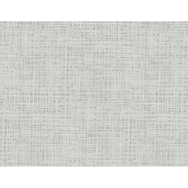 Seabrook Designs Ami Unpasted Wallpaper - 27 in. W x 27 ft. L -  Lunar Grey