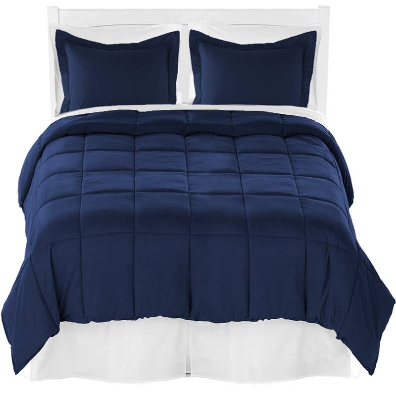 Bare Home Microfiber Comforter, Sheet Set, and Bed Skirt