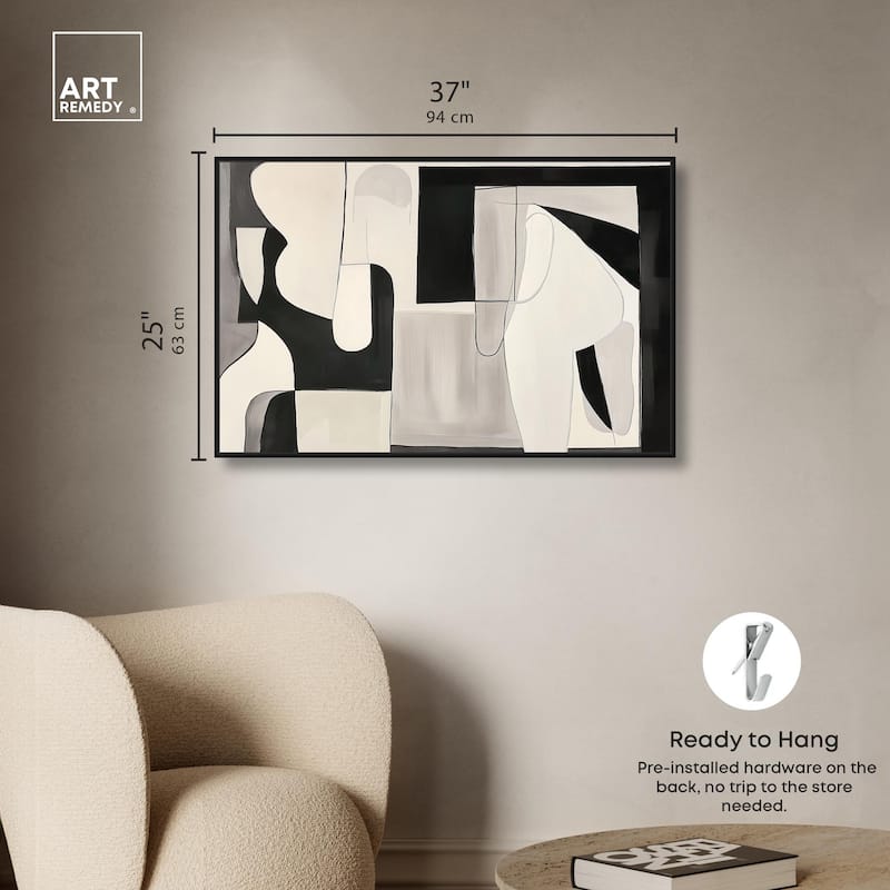 Shadow Play I Canvas by Art Remedy