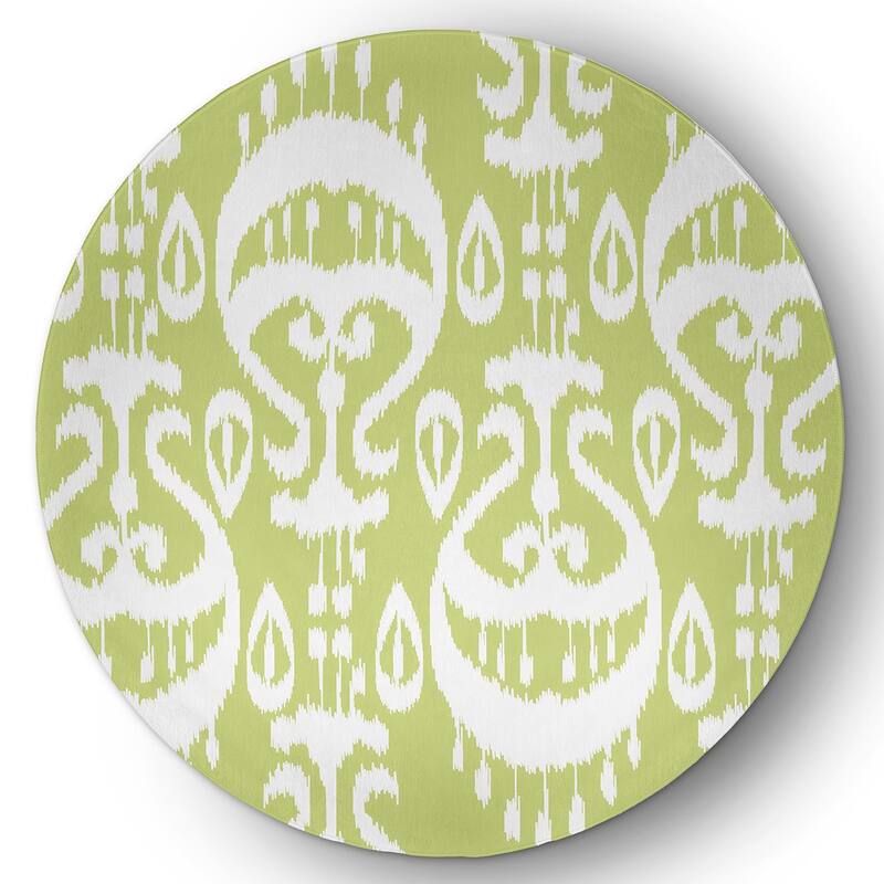 Ikat Soft Chenille Rug