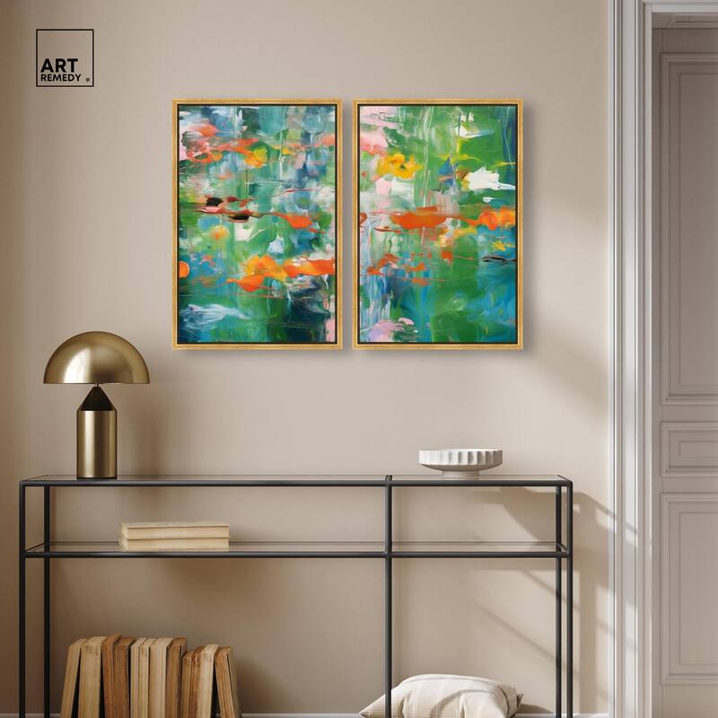 Jungle Serenade Canvas Set of 2 by Art Remedy