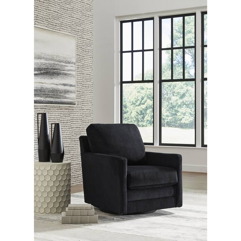 Signature Design by Ashley Icaman Swivel Chair - 30" W x 36" D x 36" H