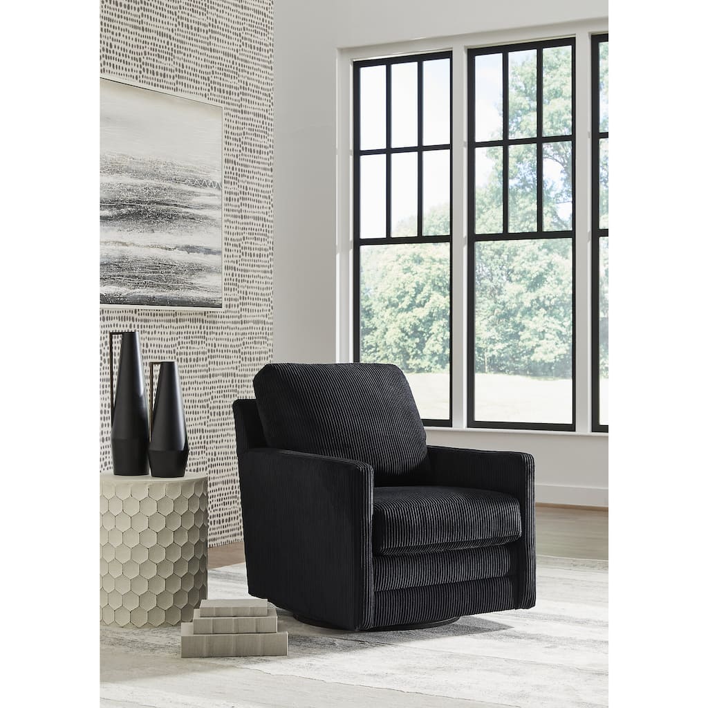 Signature Design by Ashley Icaman Swivel Chair - 30" W x 36" D x 36" H